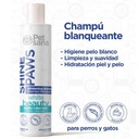 SHINE PAWS CHAMPU PELO BLAN 300m