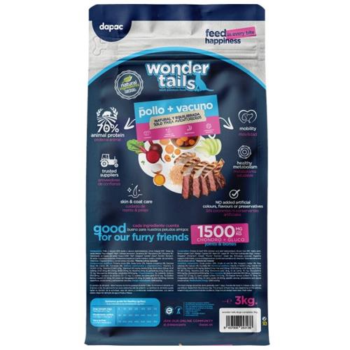 WONDER TAILS DOG 14kg