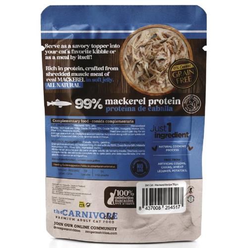 ZEN TENDER GF CABALLA GELAT 70g