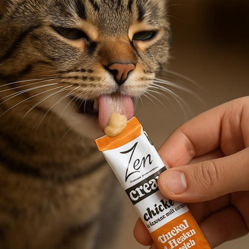 ZEN CREAM POLLO & CANGREJO 4x15g