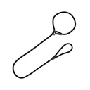 CORREA COLLAR ED NYLON RE 9MM RJ