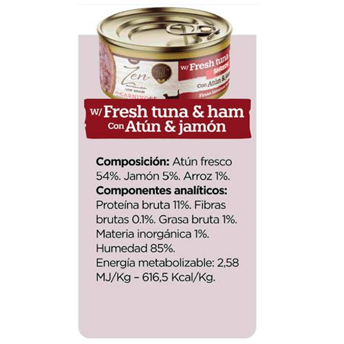 ZEN ATUN & JAMON SALSA 70g CT