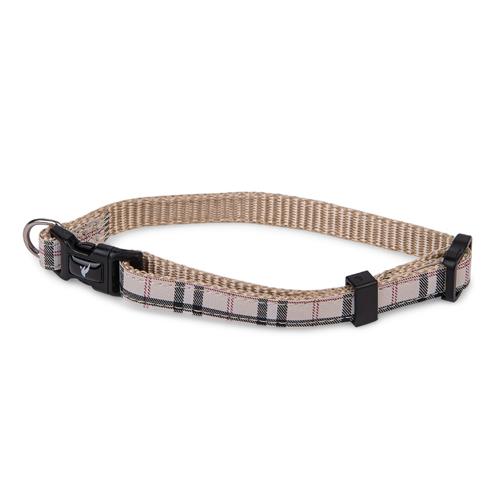 COLLAR TARTAN 10mmx13-20cm AZUL
