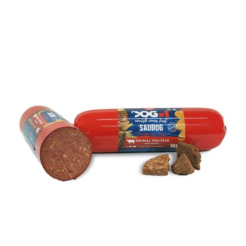 SAUDOG BARRA CARNE BUEY 1kg