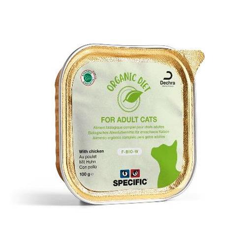 F-BIO-W ORGANIC POLLO 100g CAT