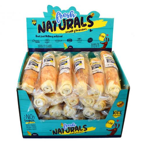 FRESH NAT. CHICKEN RAWHIDE ROLL