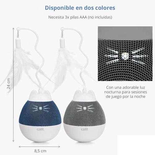 CATIT PIXI SPINNER GRIS