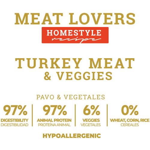 ZEN POUCH MEAT LOVERS PAVO 100g