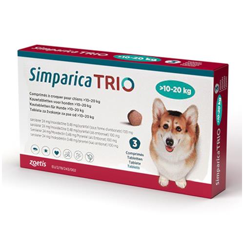 SIMPARICA TRIO 10-20kg 3tab
