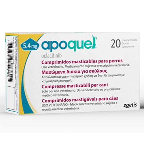 APOQUEL MASTICABLE 5,4mg 20cp
