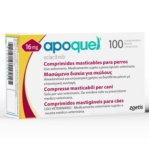 APOQUEL MASTICABLE 16mg 100cp