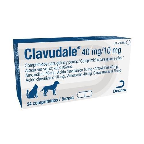 CLAVUDALE 40mg/10mg 24cp