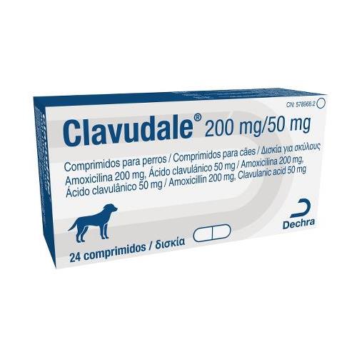 CLAVUDALE 200mg/50mg 24cp
