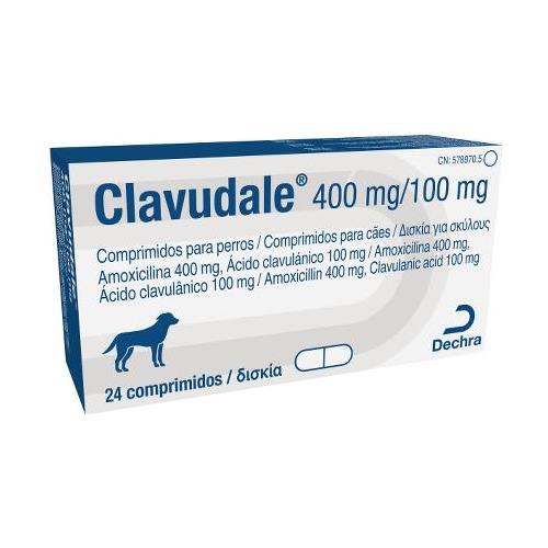 CLAVUDALE 400mg/100mg 24cp