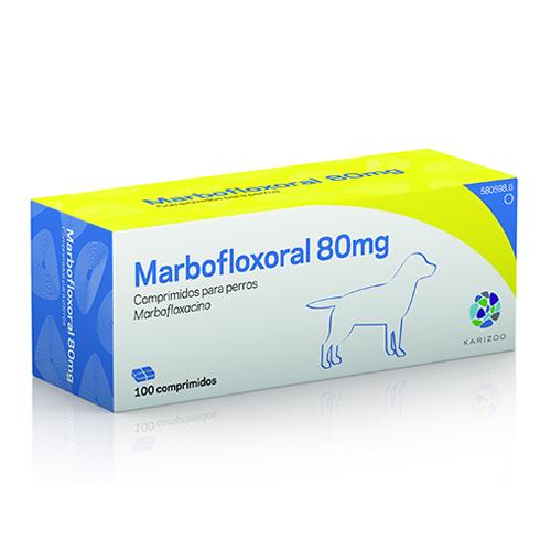 MARBOFLOXORAL 80mg 100cp PERROS