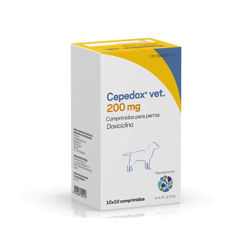 [100875] CEPEDOX VET. 200mg 100cp