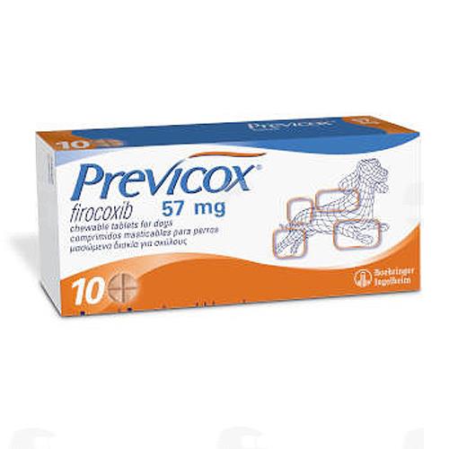 PREVICOX 57mg 10comp
