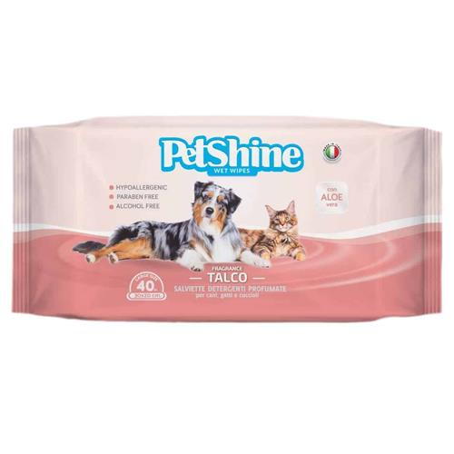 [11-04215] TOALLITAS PETSHIN TALCO ALOE 40u