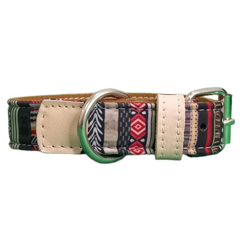 [210428] COLLAR PIEL AZTECA 28cm MB