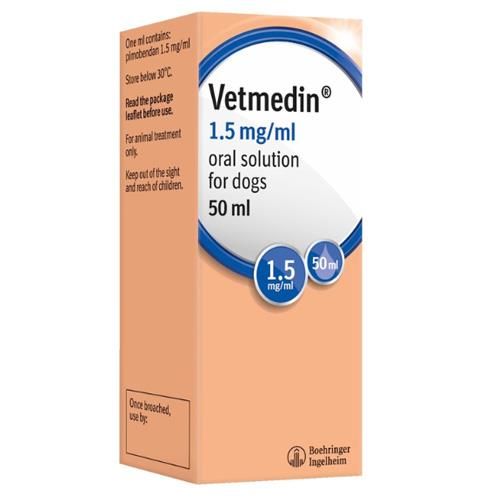 VETMEDIN 1,5mg/ml ORAL 50ml