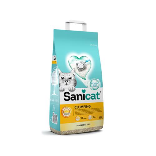 SANICAT CLUMPING SIN PERFUME 10L