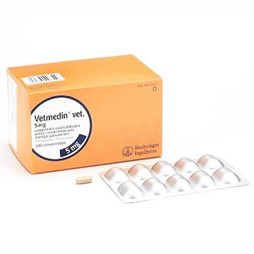 VETMEDIN MASTICABLE 5mg 100cp