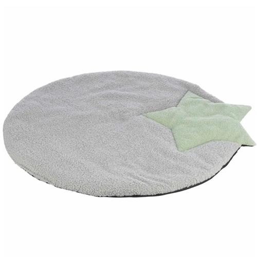 [38245] COLCHONETA ESTRELLA GRI/VERDE 86