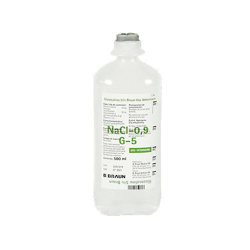[410156] SUERO GLUCOSALINO 5% 500ml BRAUN