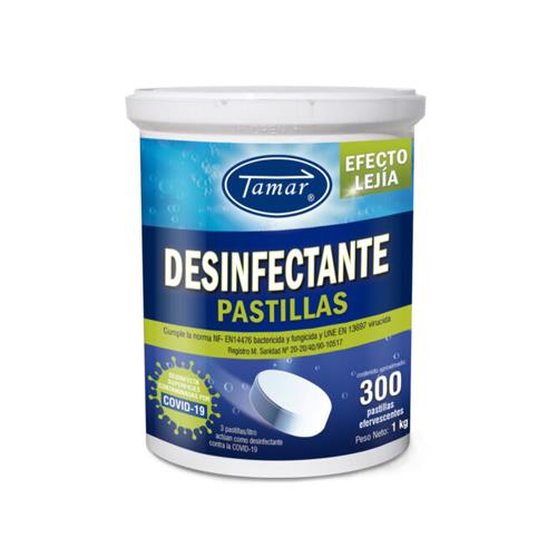 CLORO PASTILLAS DESINF. 1k TAMAR