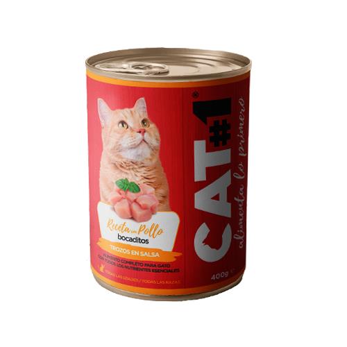 [AN251035] CAT#1 LATA POLLO 400gr