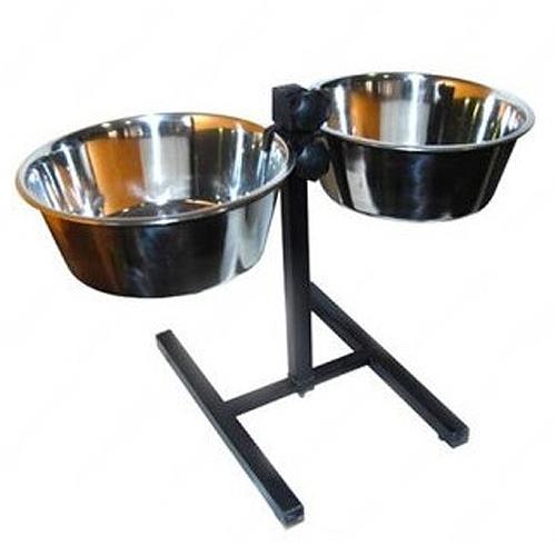 [DP-ANK1045] PORTA COMEDERO DOBLE REGULA 25CM