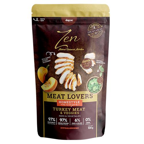 [DP-DAT21PC1A] ZEN POUCH MEAT LOVERS PAVO 100g
