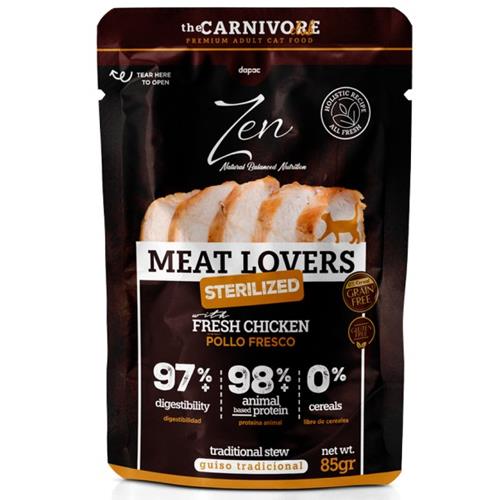 [DP-DAU02SC8A] ZEN CAT POUCH POLLO STERILI 85g