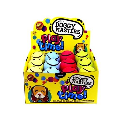 [DP-DMPEL12014] PELOTA DOGGY M. SMILEYS 72mm