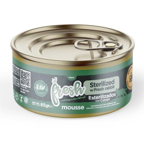 [DP-F1944] FRESH CT STERIL CONEJO MOUSS 85g
