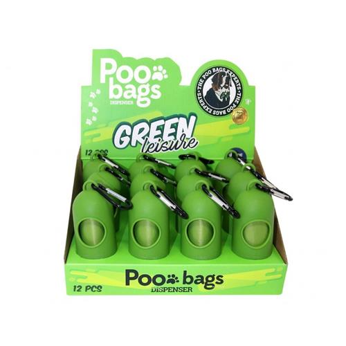 [DP-PPBD2] DISPENSADOR POO BAGS GREEN LEISU