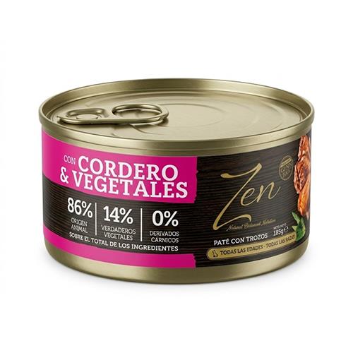 ZEN PATE CORDERO Y VEGET 185g DG