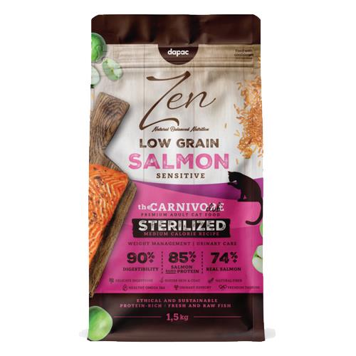 [DP252643] ZEN CAT LG STERIL SALMON 1,5kg